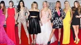 To nej z Brit Awards: Šokující Jessie J, zářící Rita Ora. Kdo další na sebe upozornil?