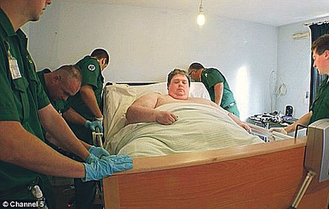 Nejtěžší muž světa váží 368 kilo!