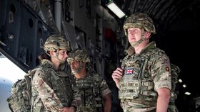 Britští vojáci se vrací z Afghánistánu (15.8.2021)