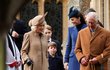 Britská královská rodina vyrazila na bohuslužbu v Sandringhamu (25. 12. 2023) Britská královská rodina vyrazila na bohuslužbu v Sandringhamu (25. 12. 2023)