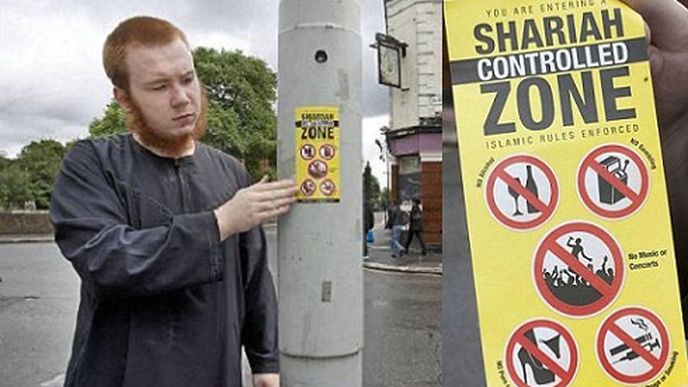 Extremisté si takto označují v britských městech "šaría zóny".