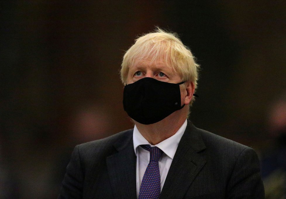 Britský premiér Boris Johnson.