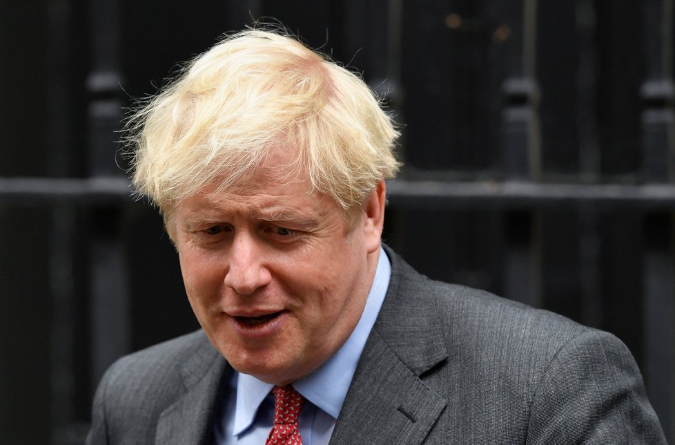 Britský premiér Boris Johnson.