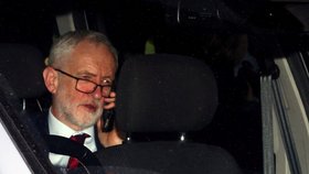 Lídr britských opozičních labouristů Jeremy Corbyn