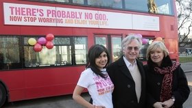 Rouhačská kampaň na britských autobusech