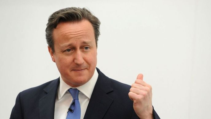 Britský premiér David Cameron