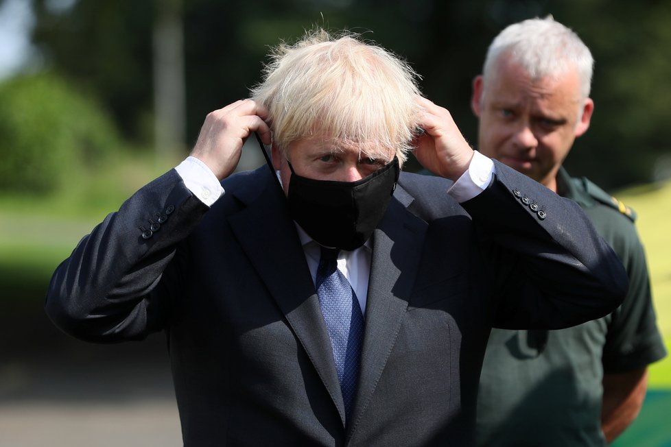 Britský premiér Boris Johnson