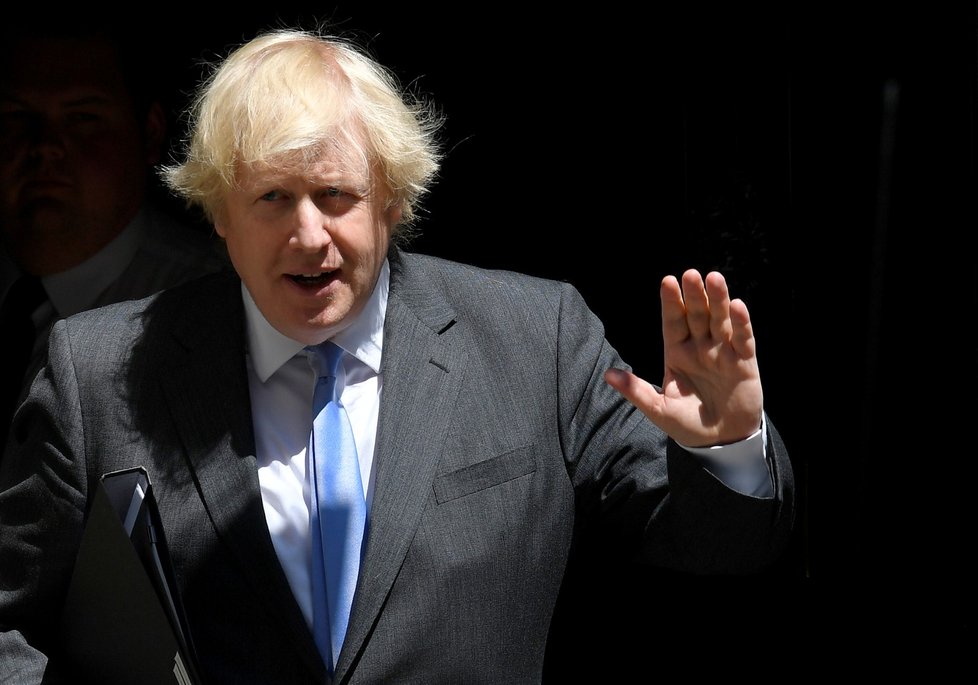 Britský premiér Boris Johnson.