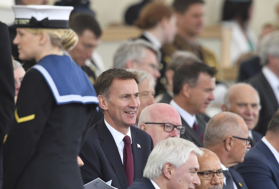 Britský ministr zahraničí Jeremy Hunt.