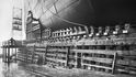 Stavba parníku Britannic v loděnicích Harland & Wolff v Belfastu probíhala mezi lety 1911 až 1914