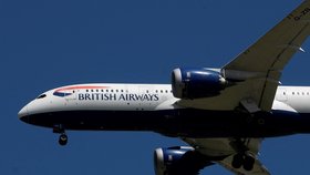 Letadla British Airways (ilustrační foto)