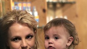 Britney Spears a její syn Sean Preston