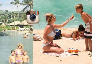 Britney Spears je v nejlepší formě za posledních několik let. Na Instagramu se pochlubila fotkami z dovolené na Havaji.