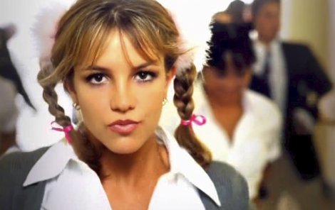 Zpěvačka Britney Spears v roce 1998.