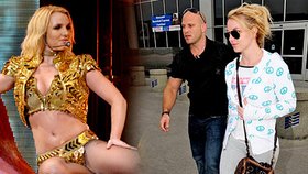 Na pódiu si nechává Britney na své image záležet. Po skončení turné Femme Fatale však domů vyrazila spíš jako hastroška