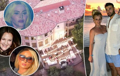 Svatba Britney Spearsové: Bez rodiny, ale zato plná hvězd!