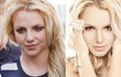 Britney v reálu a po retuších.