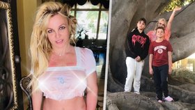 Rozzuřená Britney Spearsová (40) po drsných slovech syna (15): Nejsem zas*aná světice!