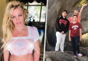 Britney syny drsně zkritizovala. Jde jim prý jen o peníze a chtějí jí ublížit!