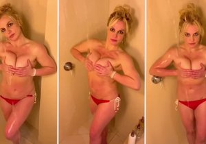 Britney Spears se natočila nahá ve sprše.