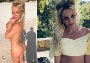 Britney se v moři ráda koupe nahá.