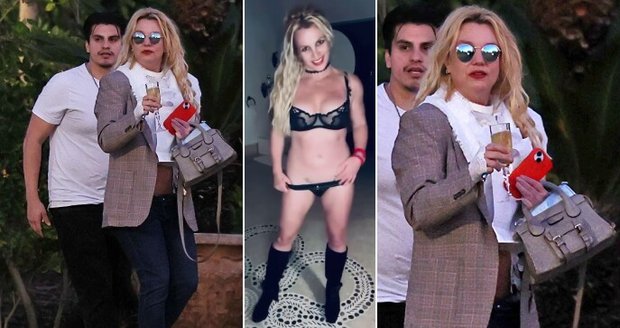 Britney Spearsová k nepoznání: Opuchlá a se skleničkou vína v ruce