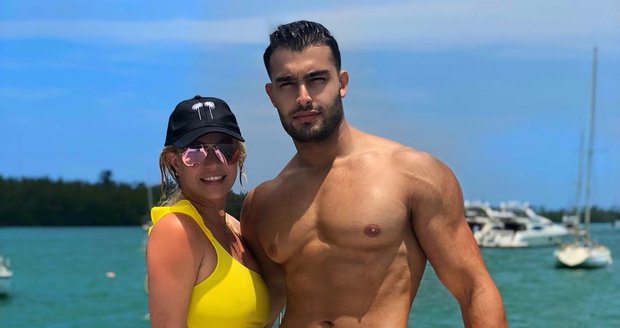 Britney a její partner Sam Asghari