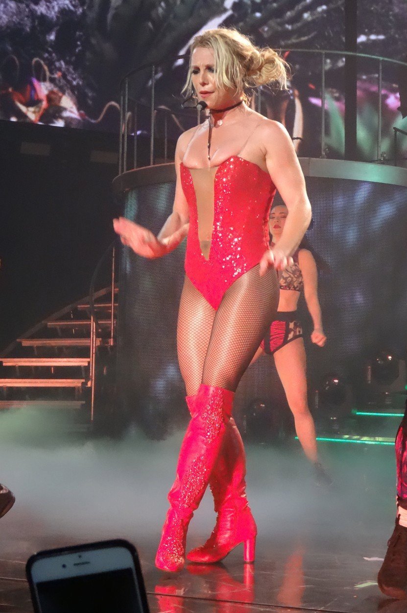 Britney Spears dokázala na koncertě, že je ve skvělé formě. 