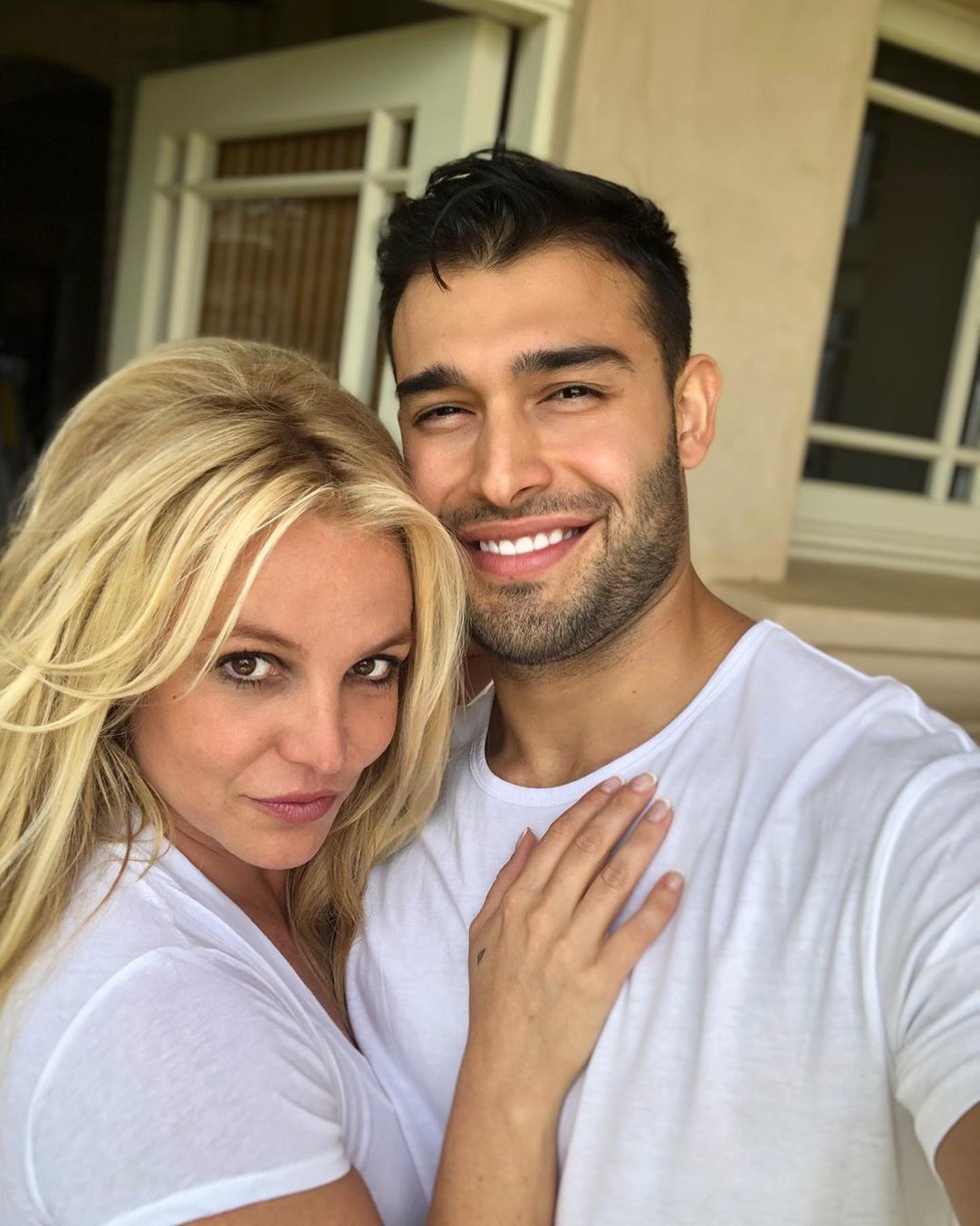 Britney a její partner Sam Asghari