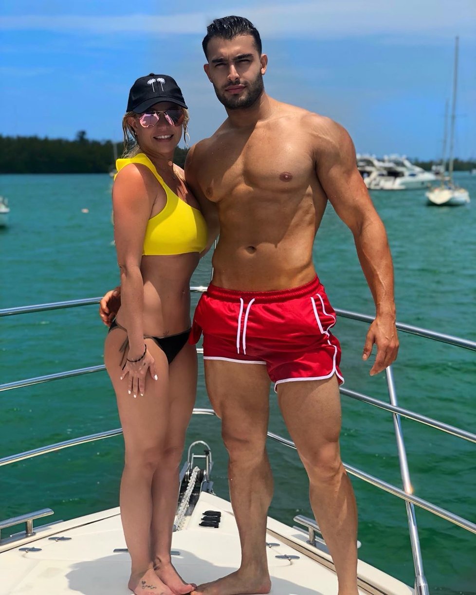 Britney a její partner Sam Asghari