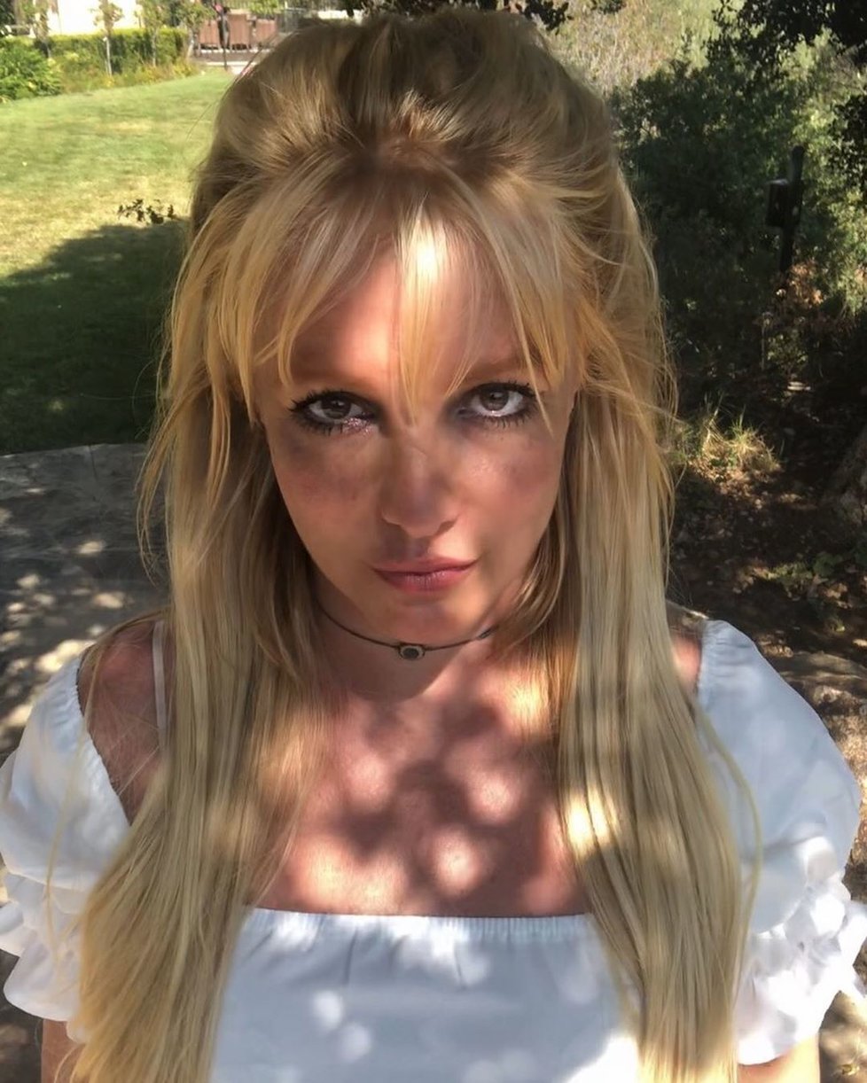 Britney Spears poslední dobou vypadá na instagramu smutně