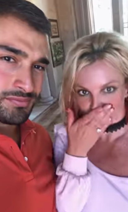 Britney Spears a její dnes již manžel Sam Asghari