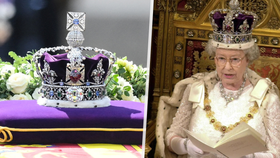 Koruna královny Alžběty II. (†96): Těžká kráska se spoustou nevýhod