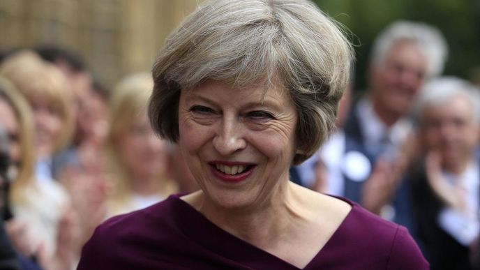 Britská ministryně vnitra Theresa Mayová