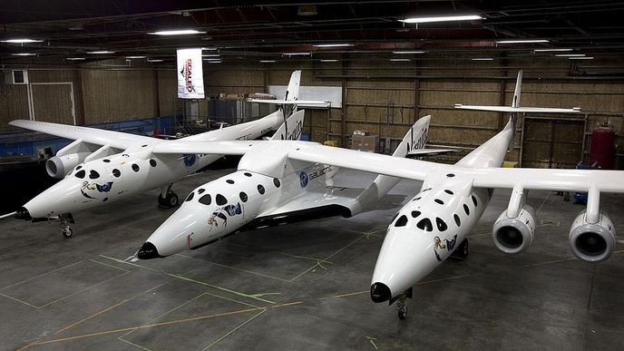 Britský kosmodrom chce využívat i společnost Virgin Galactic se svým vzdušným plavidle SpaceShipTwo