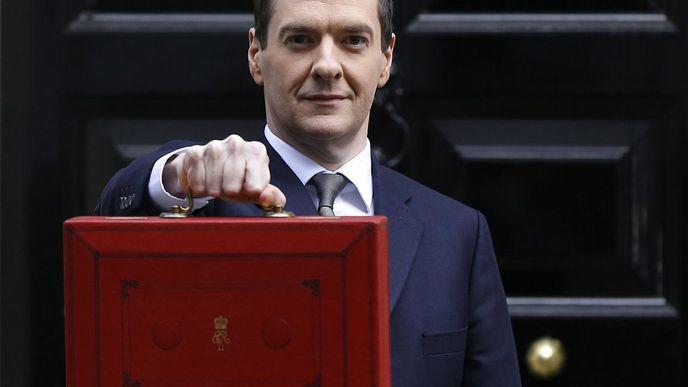 Britský ministr financí George Osborne