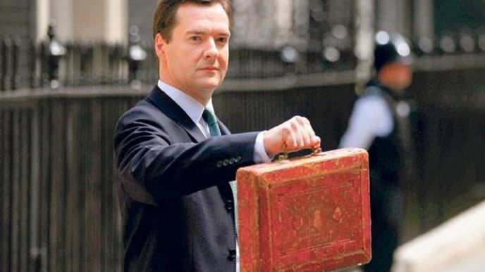 britský ministr financí
George Osborne