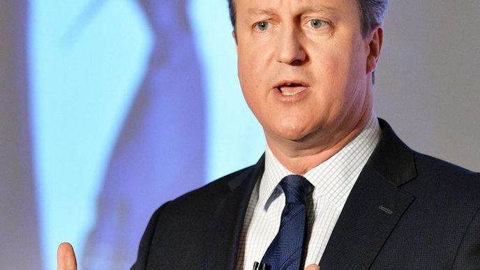 Britský premiér David Cameron