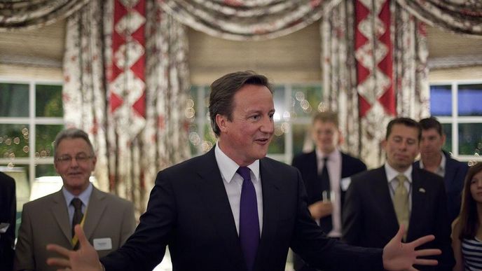 Britský premiér David Cameron