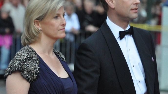 Britský Princ Edward s manželkou Sophie