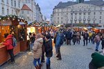 Vánoční trhy v Brně. V provozu budou do 23. prosince.