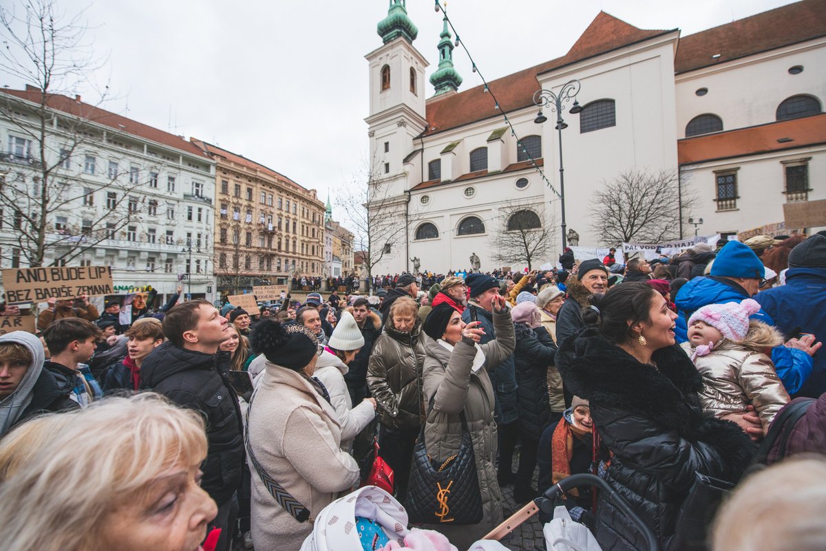 Setkání Andreje Babiše s občany v Brně