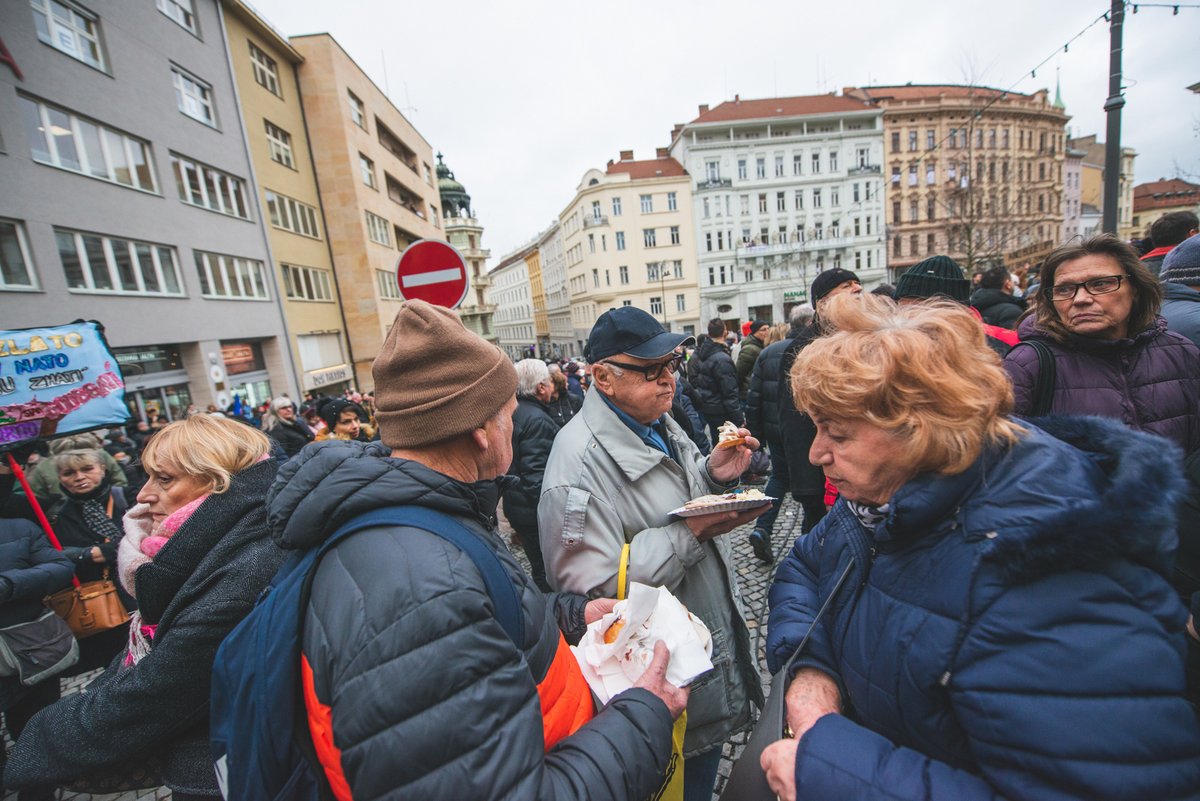 Setkání Andreje Babiše s občany v Brně