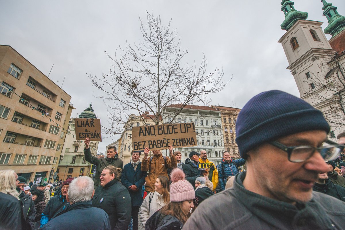 Setkání Andreje Babiše s občany v Brně