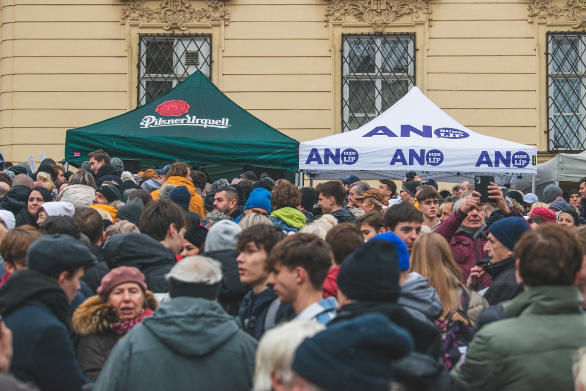 Setkání Andreje Babiše s občany v Brně