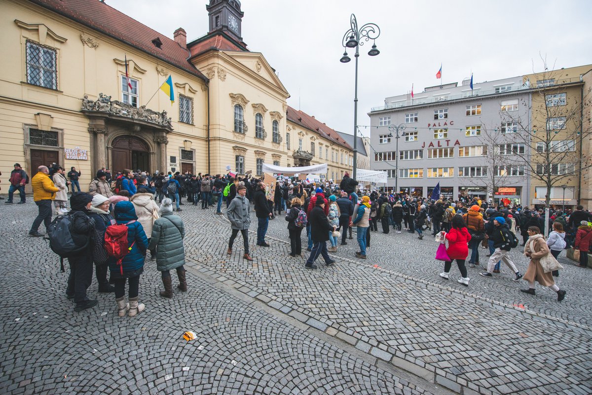 Setkání Andreje Babiše s občany v Brně