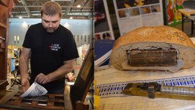 V Brně se tiskne středověká Bible. K vidění je i kniha tajně zapečená v chlebu.