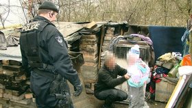 Strážníci objevili v zahrádkářské kolonii v Brně-Maloměřicích hledané pětileté děvčátko (vpravo) a jeho matku. Po ní také pátrala policie.