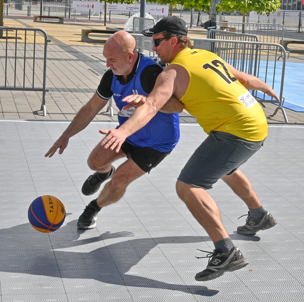 Na brněnském výstavišti si můžete až do konce prázdnin pořádně zasportovat.