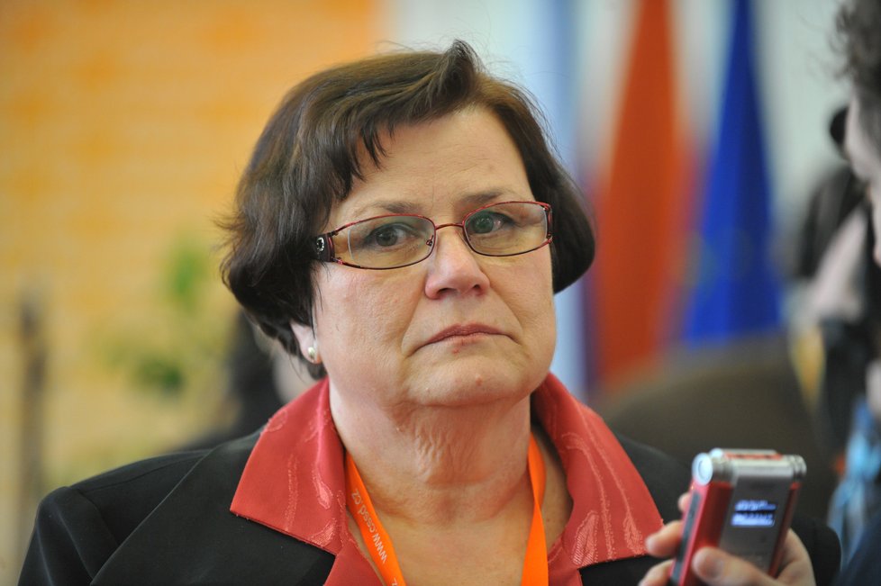 Brno čssd sjezd - Marie Benešová